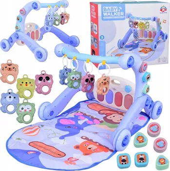 Hračka pro nejmenší Vzdělávací podložka Odrážedlo Hračky Sada pro miminko 3v1 ZA5403