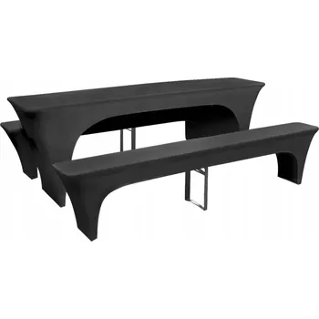 Obraz 3 elastické potahy na pivní set (stůl a lavice) v k