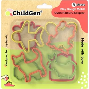 Obraz ChildGen, Sada 8 formiček na modelování plastelíny