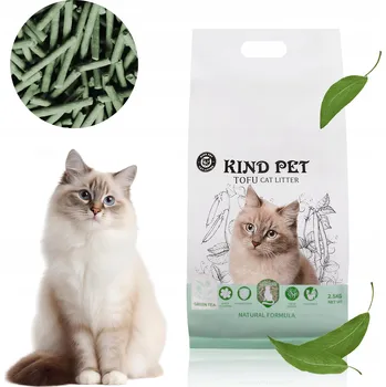 Stelivo pro kočky tofu CARINIO Kind Pet EKO splachovatelné 2,5 kg 6 l