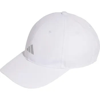 Čepice ADIDAS ČEPICE RUNNING ESSENTIAL CLIMACOOL 6 PANEL BASEBALL M+ BÍLÁ|ŠEDÁ