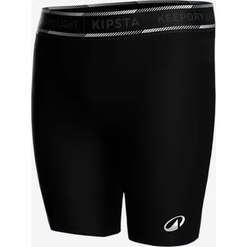 Pánské kraťasy KIPSTA Spodní fotbalové kraťasy Keepdry Light pro dospělé S ČERNÁ|ŠEDÁ
