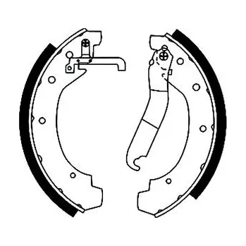 Brzdová čelist Sada brzdových čelistí TEXTAR 91028900