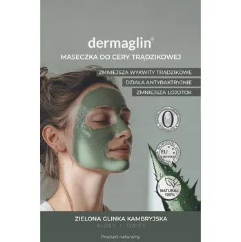 Pleťová maska DERMAGLIN Maska na aknózní pleť 20g