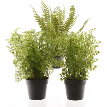 umělá květina UMĚLÁ ROSTLINA TRÁVA V KVĚTINÁČI FEJKA 30 CM