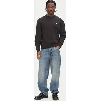 Pánská mikina Calvin Klein Jeans Mikina LV04RC273G Černá Regular Fit 2XL