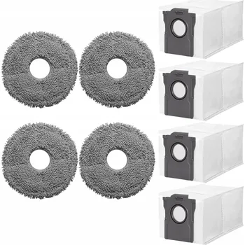 Sáčky a mopy na prach pro Dreame L10s Ultra Dreame X30 X40 X50 - 8 ks