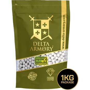 Airsoft Delta Armory airsoftové kuličky BIO TRACER Diamond 0,25g 4000ks - Glow in the Dark