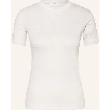 Dámské tričko Stefan Brandt Dámské Lněné Tričko, světle fialová / režná, 36