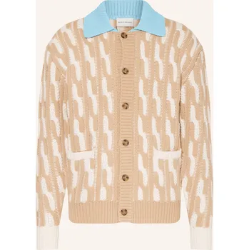 Pánský svetr Drôle De Monsieur Pánský Svetr Le Cardigan Torsades Bicolore,...