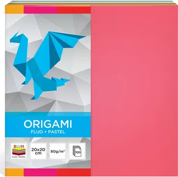 Obraz Origami papír 20x20 Interdruk 100 listů 80 g/m2
