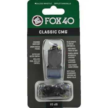 Píšťalka pro rozhodčího Píšťalka Fox 40 CMG Official Classic 115 dB černá
