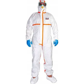 Pracovní oblečení Ochranný oblek Chemsplash Pro +4, lepený, zesílený - velikost XL