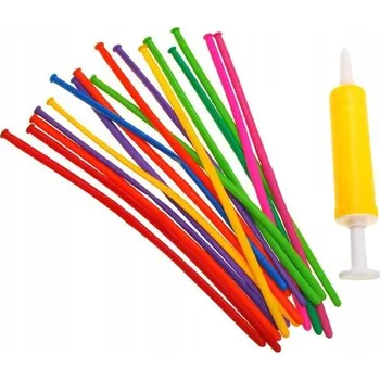 Balónek Dlouhé modelovací balónky + pumpička ZA1546