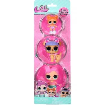 MGA L.O.L. Surprise 3pack Panenka Zvířátko a Miminko