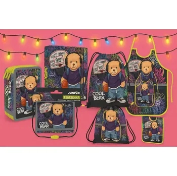 Penál ŠKOLNÍ SET COOL BEAR 5 KS