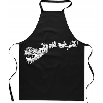 Vánoční dekorace Vánoční zástěra Sob Saně Santa Claus Vánoce Dárek