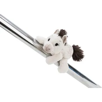 plyšák NICI magnetka Pony Mony bílý 12cm, GREEN