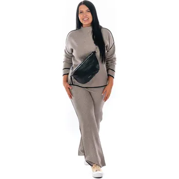 Dámský komplet ALEXANDRA 40/44 Béžovošedá