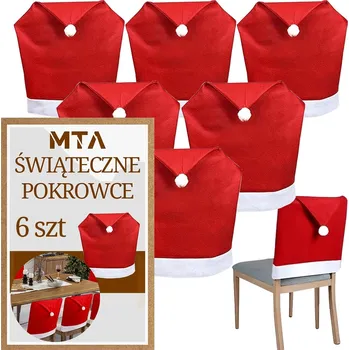 Potah na židli POVLEČENÍ NA ŽIDLI ČEPICE MIKULÁŠE