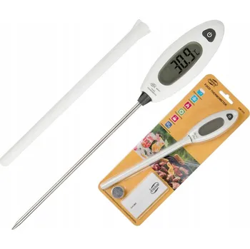 Kuchyňský teploměr ELEKTRICKÝ KUCHYŇSKÝ TERMOMETR S SONDOU NA POTRAVINY -50°C +300°C LCD