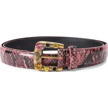 Opasek Kožený pásek Kurt Geiger London 5256698719 růžová 30X, vel. S/M