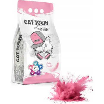 Podestýlka pro kočku CAT TOWN – EKOLOGICKÉ BENTONITOVÉ STELIVO S PUDREM