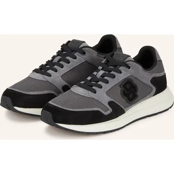 Pánská móda Boss Pánské Tenisky Vinston, tmavě šedá / černá, 43