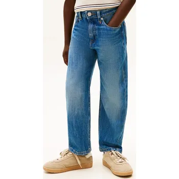 Pánské oblečení Dětské rifle Tommy Hilfiger RELAXED KB0KB10341.128.176.PPY2 modrá 95X, vel. 128