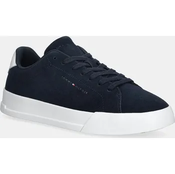 Pánské tenisky Tommy Hilfiger TH COURT CORE SUEDE tmavě modrá 43