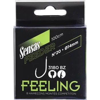 Umělá nástraha Navázaný háček Feeling 3180 100cm 8ks - 10/0,20mm