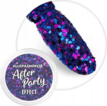 Přípravek na nehty Bižuterní prach na nehty s efektem After Party Č. 01 k zapracování + PILNÍK