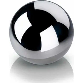 Obraz Dekorativní koule z nerezové oceli 20 cm chrom