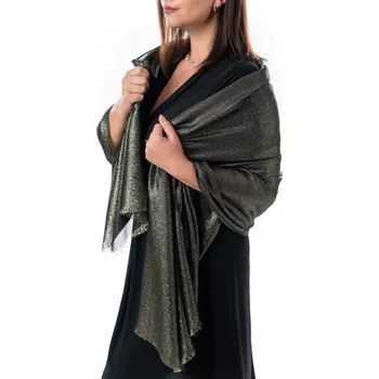 Šátek Dámský šátek EROI uni Černozlatá