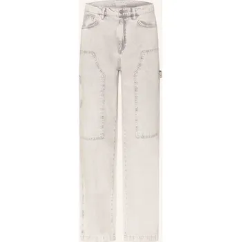 Dámské džíny Allsaints Dámské Rovné Džíny Mia S Ozdobnými Kamínky, 7419...