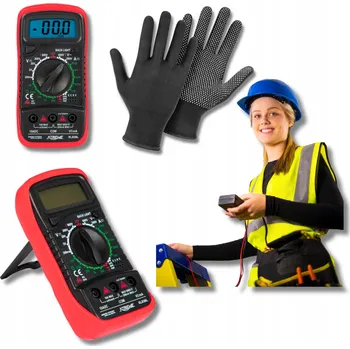 Multimetr Ruční digitální multimetr, měřič proudu, multifunkční elektrický tester