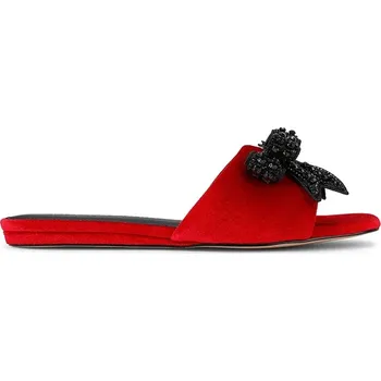Dámské pantofle Pantofle Kurt Geiger London Kensington Bow Flat Sdl 655750789 červená 33X, EUR 41