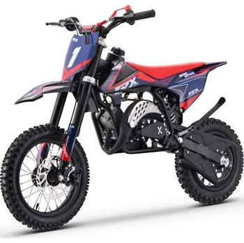 Dětské elektrovozidlo Benzínový motokros pro děti Beneo Motors Cross TRX červený - 60cm3