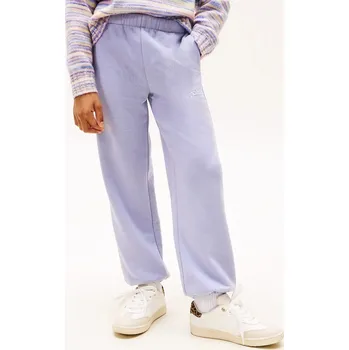 Dětské tepláky Tommy Hilfiger KG0KG08981.116.122.PPY2 fialová 04X, vel. 122