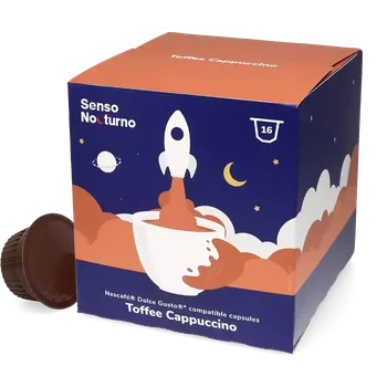 Káva Senso Nocturno | Toffee Cappuccino - Počet kapslí pro Dolce Gusto: 16