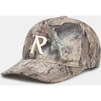 Kšiltovka Bavlněná baseballová čepice Represent Real Tree Camo zelená barva, MLM100328.55, ONE SIZE, 19X