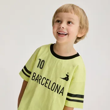 Chlapecké tričko Reserved - Tričko s potiskem - světle zelená - 924HR-70X - 924HR-70X-92