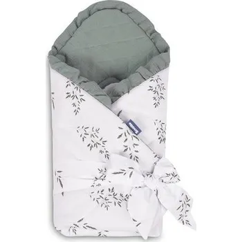 Příslušenství pro dětskou postel a kolébku SENSILLO MUSLINE TURNAROUND BLEND ZELENÁ 75x75