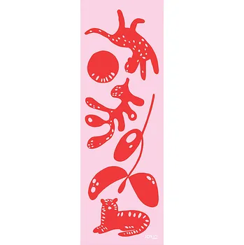 podložka na cvičení Jógová podložka JOYINME Flow 3mm mind games pink