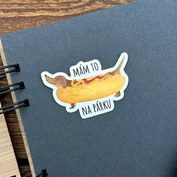 Samolepící dekorace ePiPi Samolepka - Mám to na párku