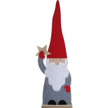 Vánoční dekorace Vánoční figurka Svatý Mikuláš 75 cm