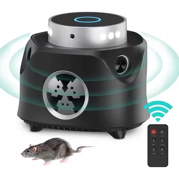 Odpuzovač zvířat ULTRAZVUKOVÝ ODPUZOVAČ ŠKŮDCŮ MYŠÍ UR03 150 m2 DÁLKOVÉ OVLÁDÁNÍ