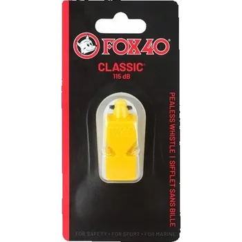 PÍŠŤALKA FOX 40 CLASSIC SAFETY ŽLUTÁ 9902-0200