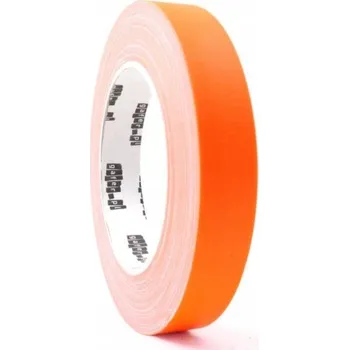 Lepicí páska Fluorescenční gafer páska 19 mm x 25 cm oranžová