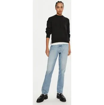Pánský svetr Calvin Klein Jeans Svetr J20J224224 Černá Regular Fit M
